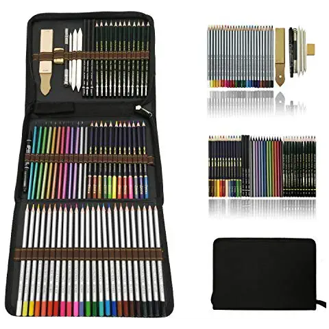 Conjunto de Lápices de Colores ZZONEART Cover