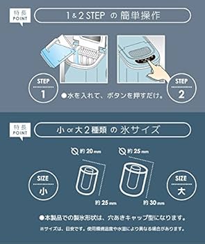 美品　家庭用製氷器　VERSOS VS-ICE03 パステルブルー　高速製氷器 Amazon.co.jp: 【 高速製氷機 （新色 VS-ICE03）パステルブルー
