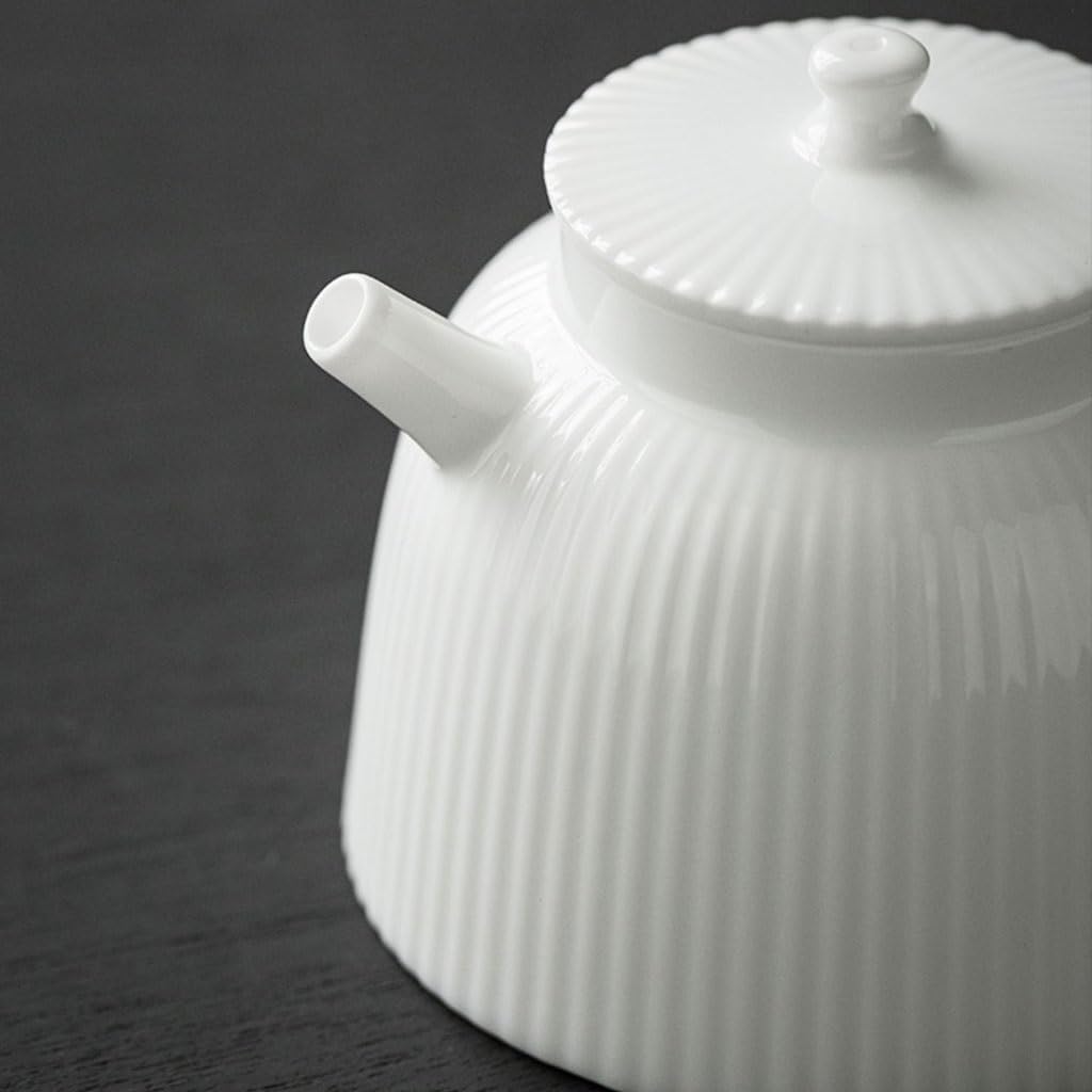 Tea Infuser Tea Kettle Office Ceramic Small Teapot Tea Brewing Teapot Single Pot Simple With Filter Hole Kung Fu Tea Set Tea Pot Tea Steeper