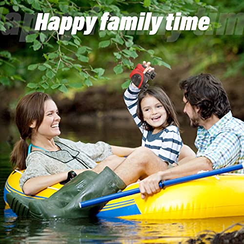 Best Easter Gifts For Teen Girl, Vnvdflm Compact Shock Proof Telescope For Kids Toy For 3-12 Year Old Boys Girls To Bird Watching Or Hiking, Birthday Presents For 7 Year Old Boys (Red) #TOP4