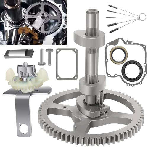 84005207 793880 Camshaft Kit & 691968 Governor Kit for B&S Replaces 391764 490815 84005207 792681 793583 792681 Included 697110 272475S Gasket 690564 Valve Tappet 795387 Oil Seal