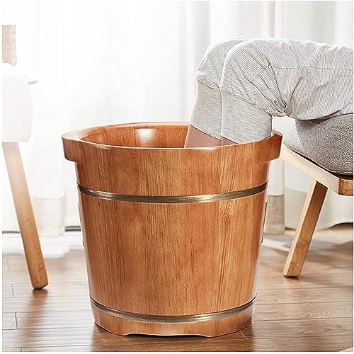 Balde de Madera para Spa de Pies 34 cm Alto miniatura 3