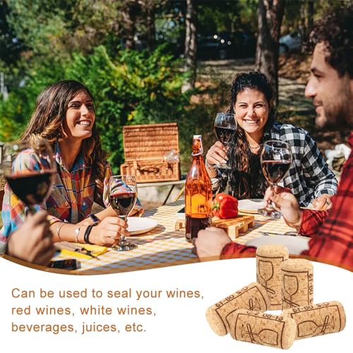 Miniatura 7 de Lpamaba 100pcs 21x40 Mm Corchos Naturales Corchos De Botella Corchos De Vino Para Vino Tinto Manualidades Y Decoración