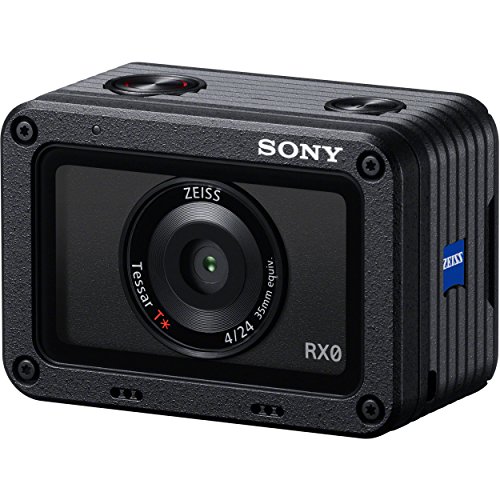 Sony DSC-RX0 – Cámara Ultra compacta de 15.3 MP (Pantalla LCD 3.8 cm, resolucion HD, con Sensor CMOS Exmor RS, Lente ZEISS Tessar T* de 24 mm, Bluetooth) Negro