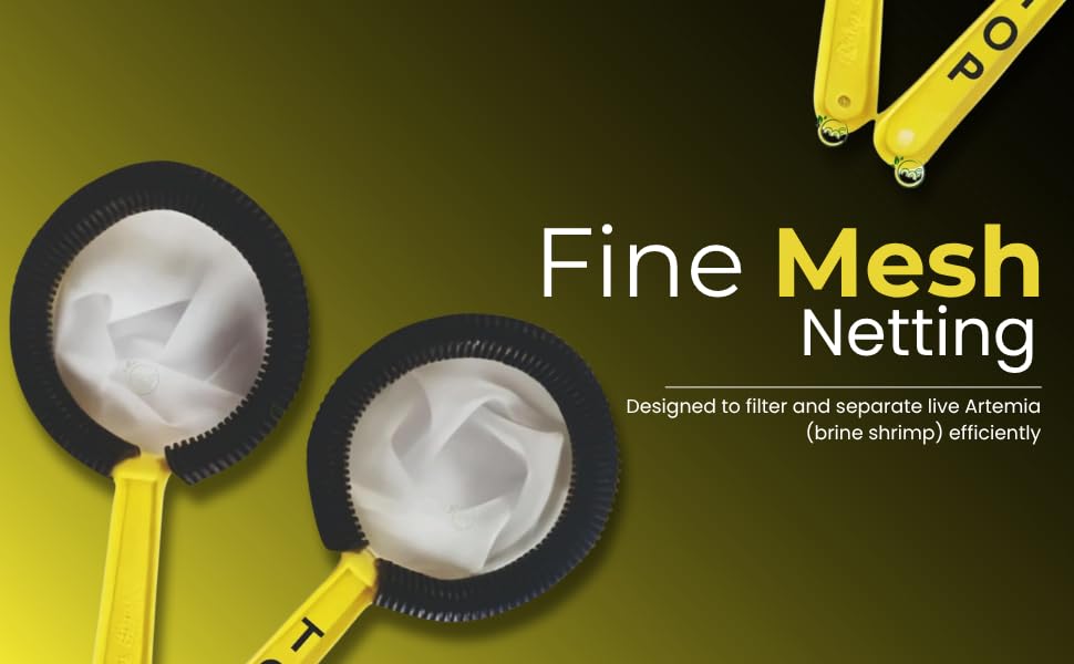 Image of MAF Artemia Net, Artemia Separating /Filtering Net Only for Hobbyist (2 Nets in 1 Pack)