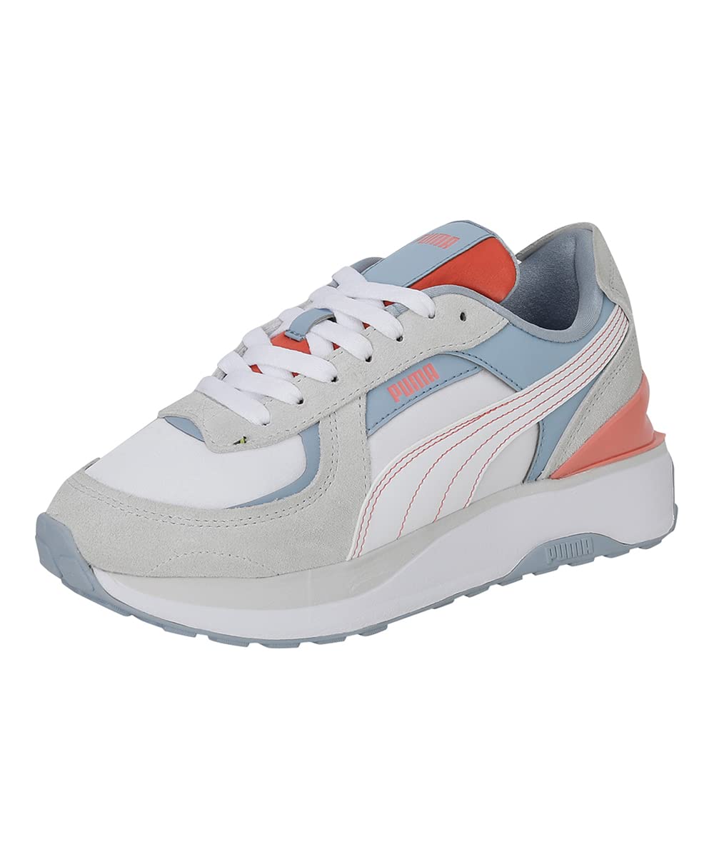 See full amazon price history chart for Puma Womens Cruise Rider Satin WNS White-Blue Wash Sneaker - 3 UK (38715201) Puma Womens Cruise Rider Satin WNS White-Blue Wash Sneaker - 3 UK (38715201) (B09LCD8VC5) Amazon Price History, Amazon Price Tracker