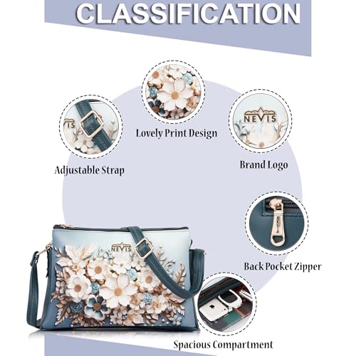 Image of Nevis Women's Stylish Sling Bag, Crossbody Purse, Casual Fashion Handbag