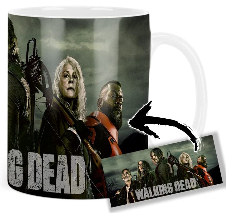 MasTazas The Walking Taza Blanca Dead Norman Ceramica White Mug Reedus Jeffrey Dean Morgan Lauren...