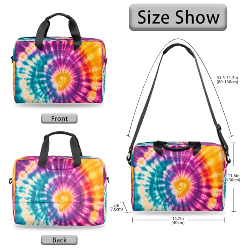 Maletín para portátil 15.6-16 pulgadas multicolor resistente al agua miniatura 6