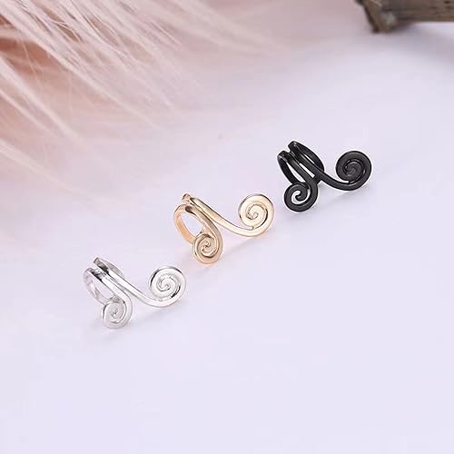 Miniatura 8 de 3 pares de aretes adelgazantes Zunis de acupresión, con clip para las orejas, no perforantes, para mujeres y hombres, aretes adelgazantes para