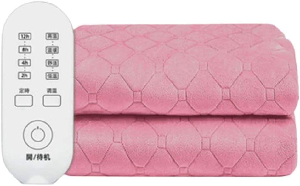 CEMAY Soft Fabric Full Size Heated Blanket 5 Heating Levels