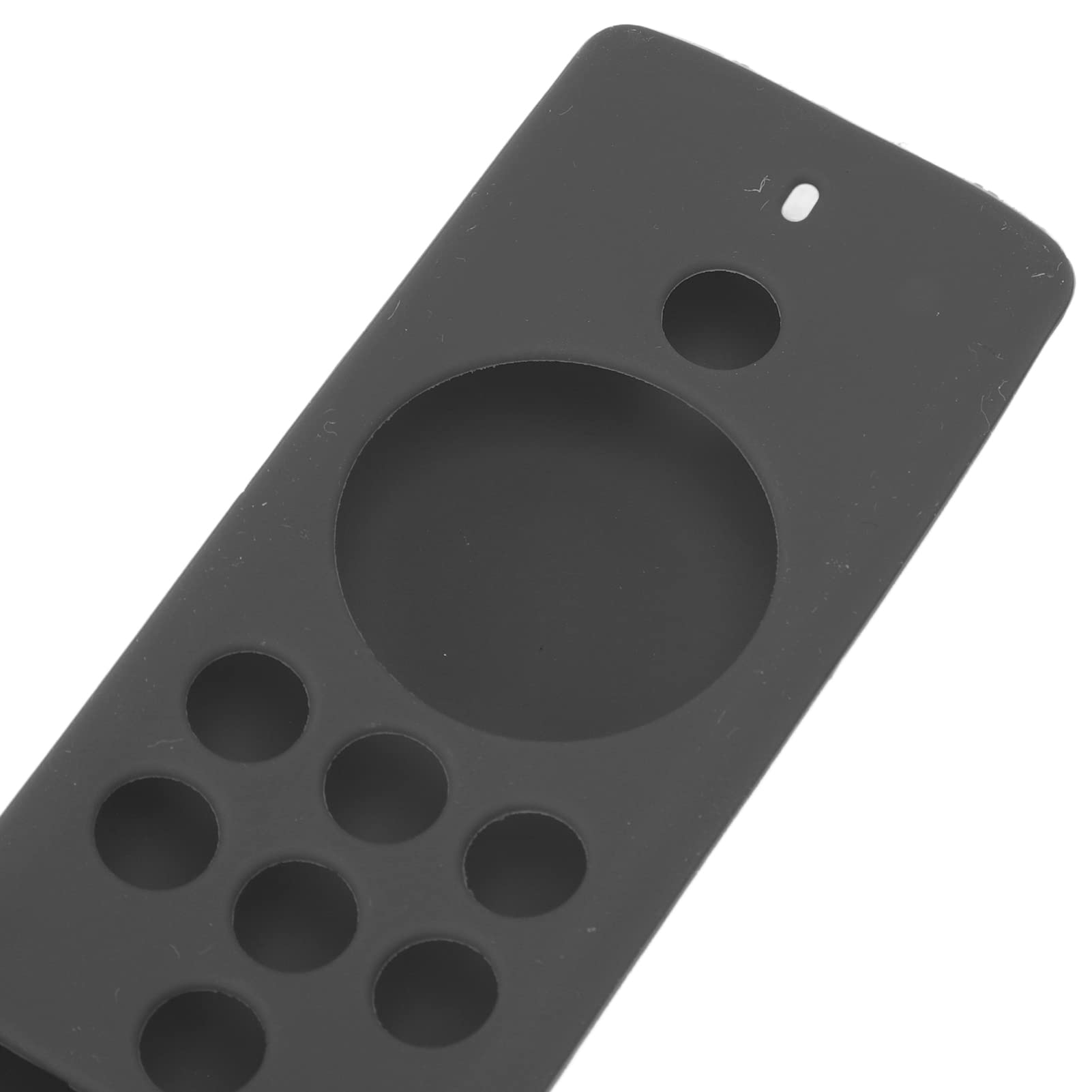 Funda de Silicona para Mando a Distancia, Funda Protectora Suave Antideslizante a Prueba de Golpes con Cordón para Fire TV Stick Lite (Gris Oscuro)
