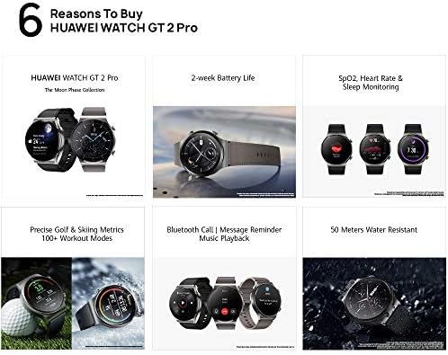 HUAWEI Watch GT2 Pro - Smartwatch Night Black, Uni, VID-B19: Amazon.de:  Elektronik \u0026 Foto
