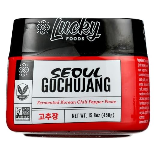 Lucky Foods Seoul Gochujang Chili Paste, 15.8 OZ