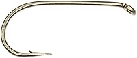Umpqua U-Series U002 Dry Fly Tying Hooks - High Carbon Steel, Chemically Sharpened Points, Micro Barbed