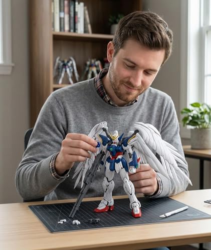 Image of Model Kit, Action Figures, Action Figure Model with Detailed Design, Anime Collectible for Display Showcase, Action Figures Toys, Plastic Model Kit, Plastic Model Assembly Kit, One Piece Figure (white)