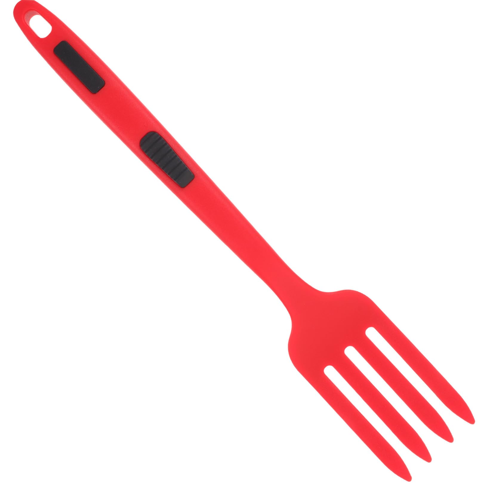 PRETYZOOM 3pcs Silicone Cooking Fork Pasta Server Fork Serving Fork Kitchen Gadget Silicone Large Fork Ergonomic Food Fork Noodle Cooking Fork Salad Mixing Fork Kitchen Pasta Fork