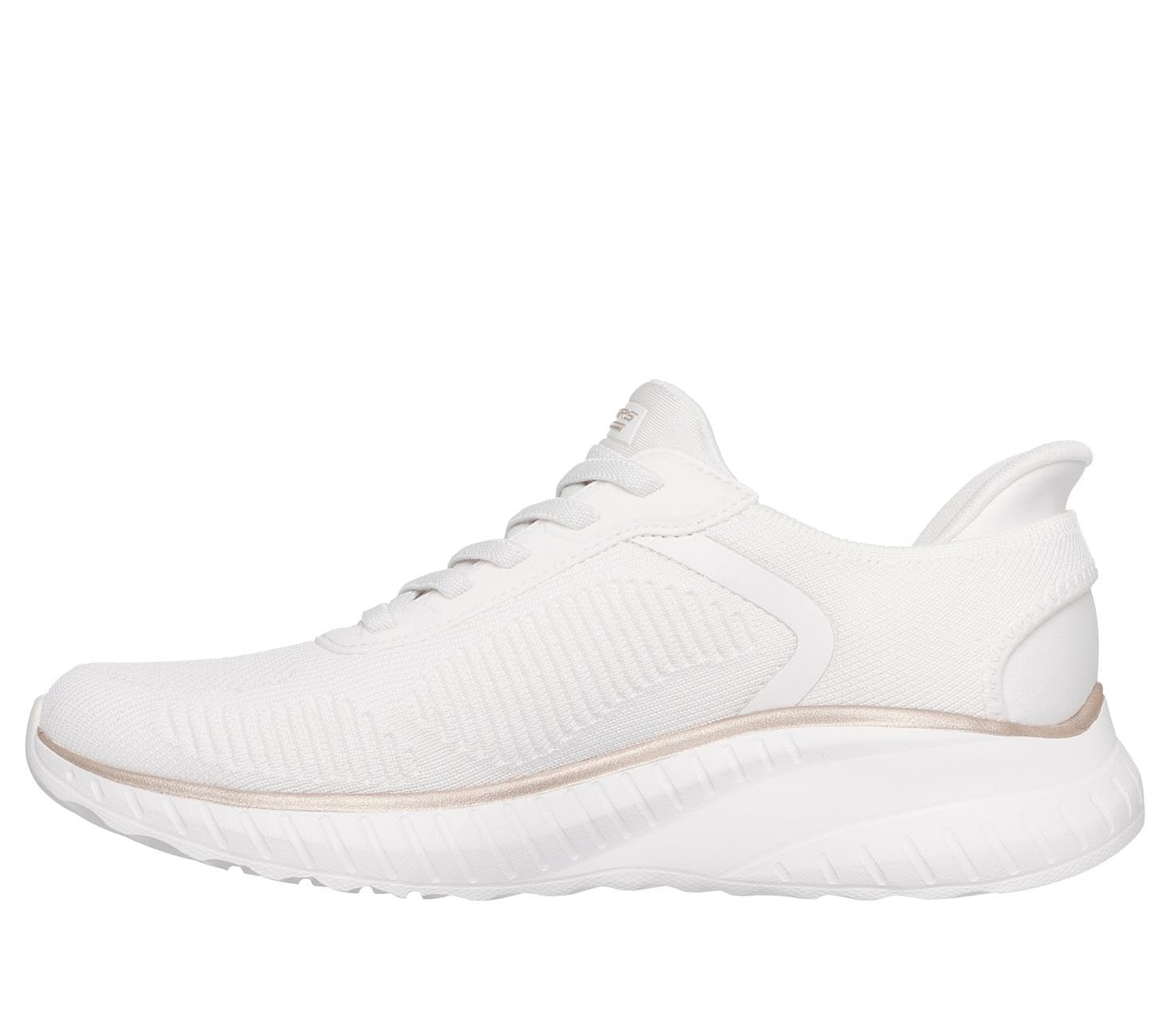 Skechers Damen Hands Free Slip-ins Bobs Squad Chaos-Current Muse Sneaker