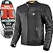Produktbild SHIMA WINCHESTER 2.0 Motorrad Jacke Herren Leder AIRFORCE Rückenprotektor Motorrad Lederjacke Herren mit Protektoren Vintage Retro (Schwarz, L)