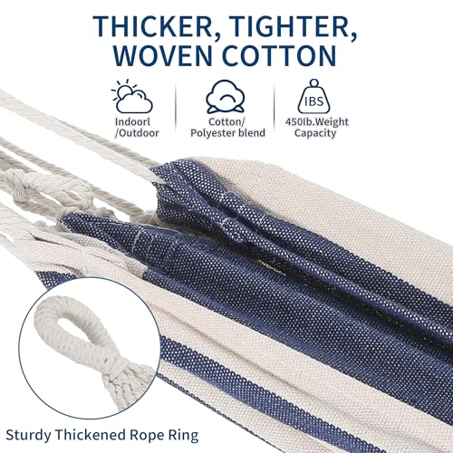 Hamac robuste 450 LB pour éviter le mal de dos support acier stable terrasse