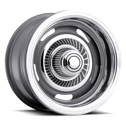 Vision Rally 55 Silver Wheel (15x5"/5x4.75")