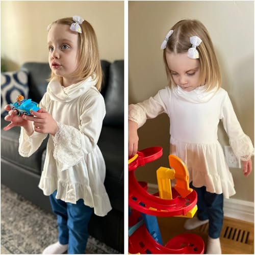 Image of fioukiay Toddler Girls Fall Winter Outfit 18 Months - 6T