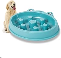 Vista 8 de Alimentador lento para perros Bowl,Anti Gulping Alimentación Saludable Interactivo Bloat Stop Fun Alternativa Perro Alimentación Lenta Alimentación