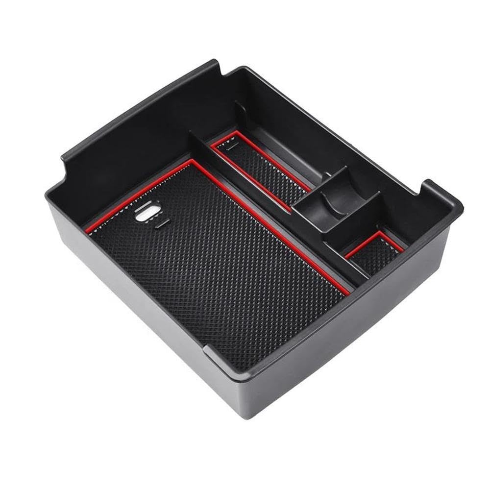 BERTDCX For Ford Maverick 2022-2024 Center Console Organizer Tray Compatible Car Parts(Red)