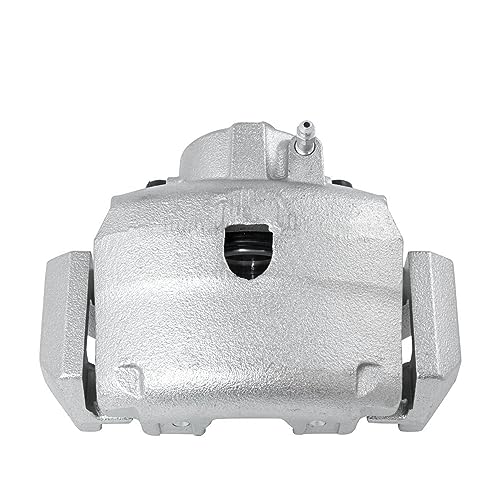 Image of Detroit Axle - Front 2pc Brake Calipers for 01-07 Ford Escape, 01-06 Mazda Tribute, 05-06 Mercury Mariner, 2 Disc Brake Calipers w /Bracket 2001 2002 2003 2004 2005 2006 2007 Replacement