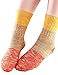 Vero Monte Women Cotton Crew Socks - Colorful Designer Patterned Socks for Women
