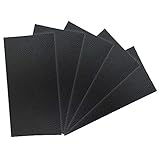 ING STYLE 革修理のプロも絶賛 魔法のレザー補修シート 5枚セット シールタイプ (ブラック)