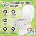 Toilet Seat Covers Disposable Value Pack - 22 Large Waterproof Potty Covers for Toddlers, Kids, and Adults by Mighty Clean Baby - 2 Packs of 11 Covers