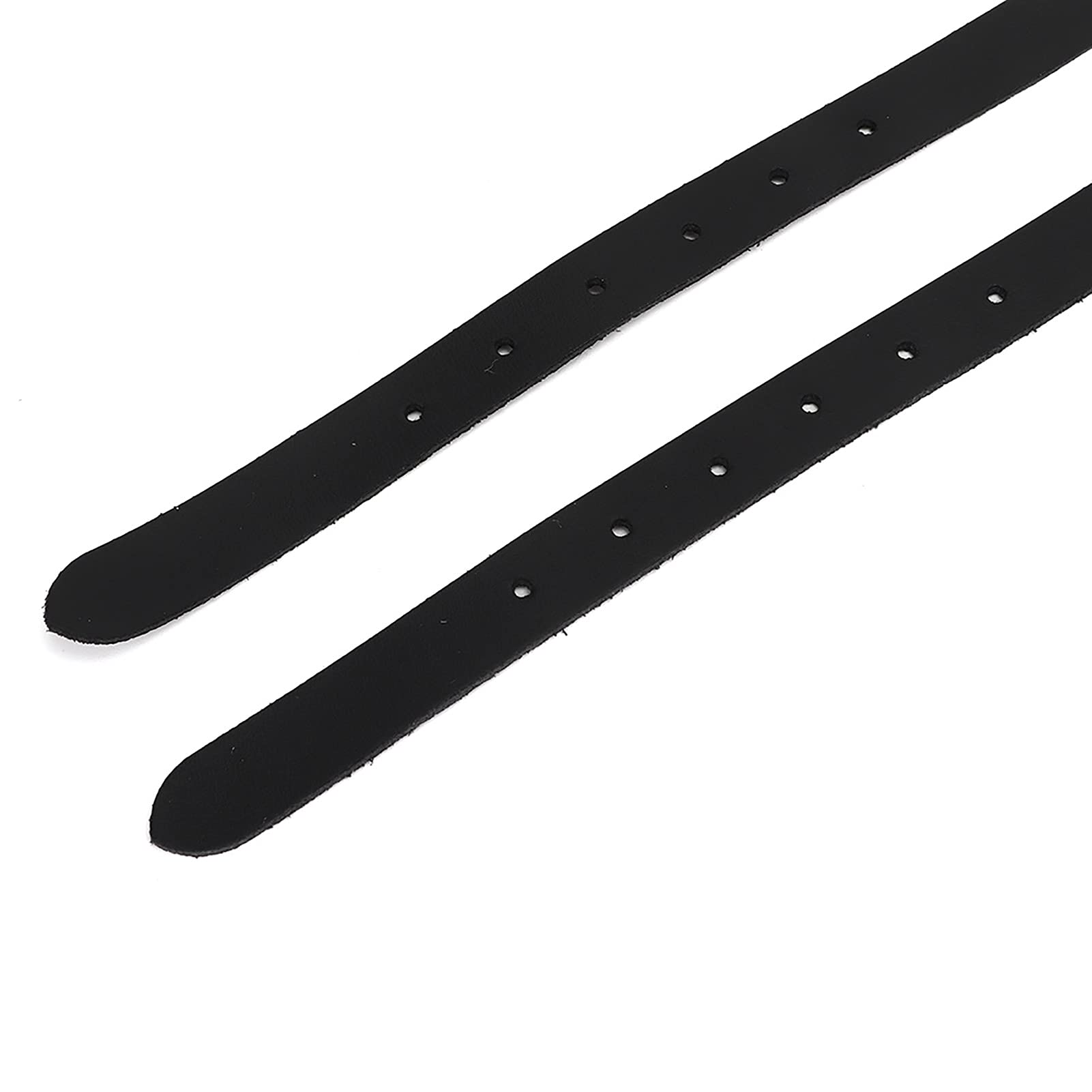 TOPINCN Cinturini in Cuoio per speroni, Cuoio 50cm Cinturini esclusivi per speroni 1 Paio per Cavallo