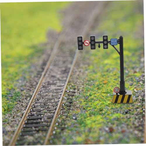 STOBOK Ampelspielzeug Ampel Spielzeug Kinder-Ampel Ampel-Spielzeug Ampeln Spielzeuge Embleme Mini-Signallampe Lernspielzeug Miniatur das Schild Modell licht Stopplicht schmücken Plastik