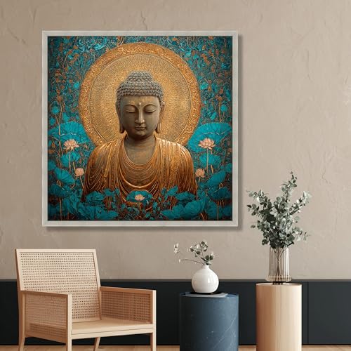 Toile de Bouddha spirituelle pour harmoniser les énergies de la maison - 4