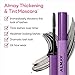 Almay Thickening & Tint Mascara, Instant Soft Full Volume, Conditions & Darkens Natural Lashes Over Time, No Flaking or Clumping, 402 Black, 2 count