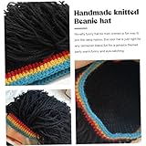 Joygoodta Rasta Hat with Dreadlocks, Funny Dreads Wig Knit Hat, Hip-hop Winter Beanie for Women & Men Party Halloween Dreadlock Cap - Image 2