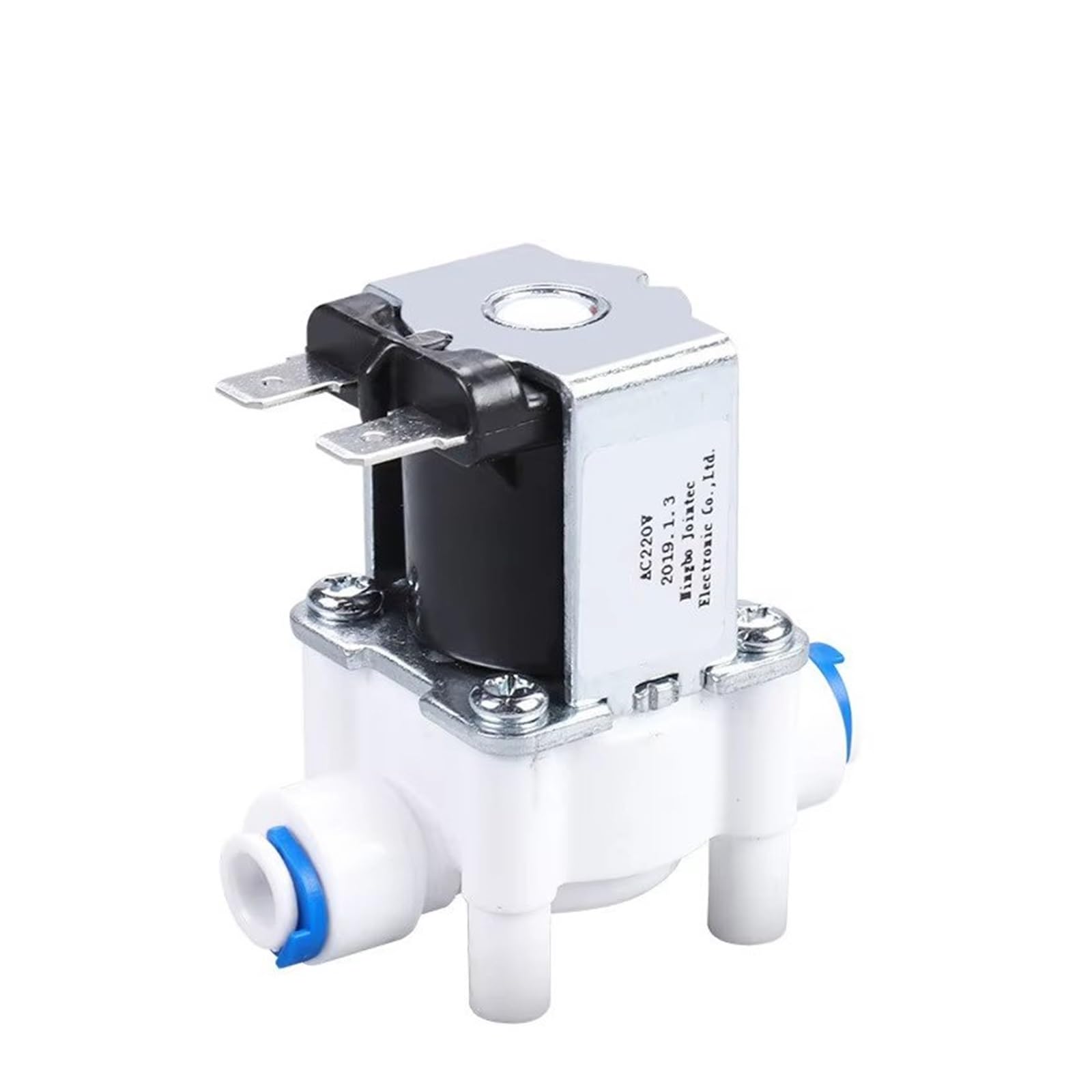 Electroválvula Universal 1/4 "interruptor De Entrada De Agua Lavadora Válvula Solenoide Eléctrica Magnética DC12V 24V 36V Válvula de Agua para Lavadora(NO,12V)