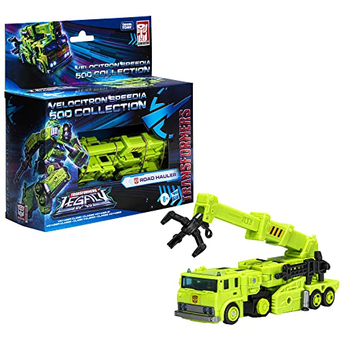 Transformers Generations Legacy Velocitron Speedia 500 Voyager Class Collection Road Hauler 5.5-inch Action Figure - Image 4