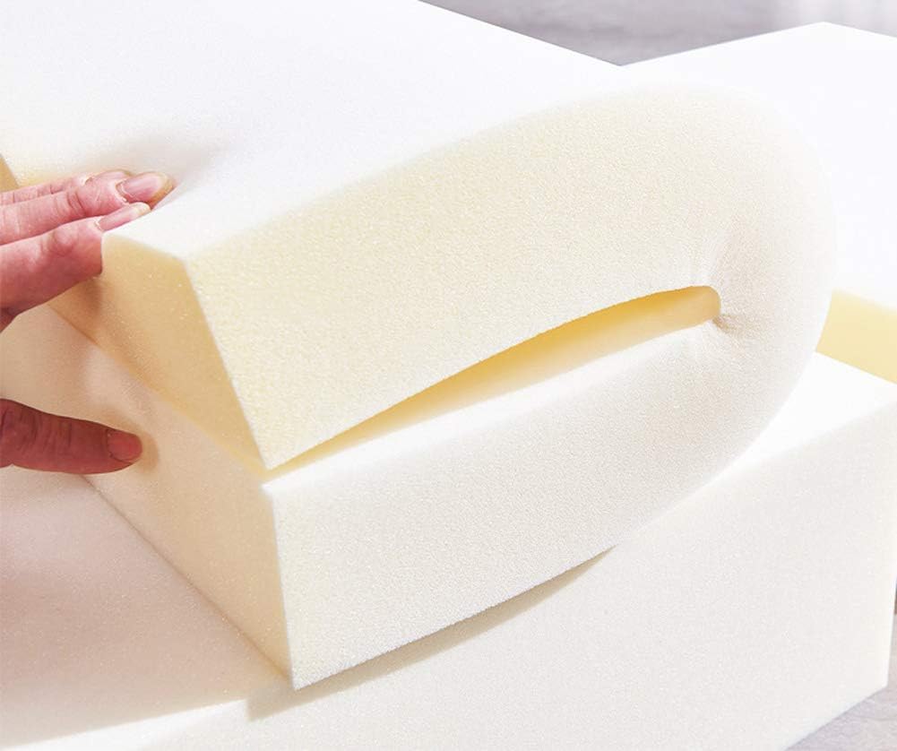 Mousse à Mémoire De Forme Haute Densité 12cm - Feuille Rembourrage Pour Coussins, Canapés, Bancs Et Matelas (55x55cm)
