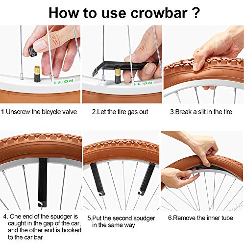 YSONG Bicycle Inner Tube Repair kit for All Pneumatic Inner Tubes (tire tie rods, tire Patches, Metal Files) in Road Emergencies - Thumbnail 2