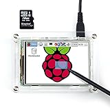 UCTRONICS 3.5 Inch SPI TFT LCD Display Kit with Touch Screen, Touch Pen, Case, 16GB SD Card Preinstalled Raspbian Software for Raspberry Pi 3 Mode B+,3 Mode B, Pi 2 Model B, Pi Zero, Pi B+