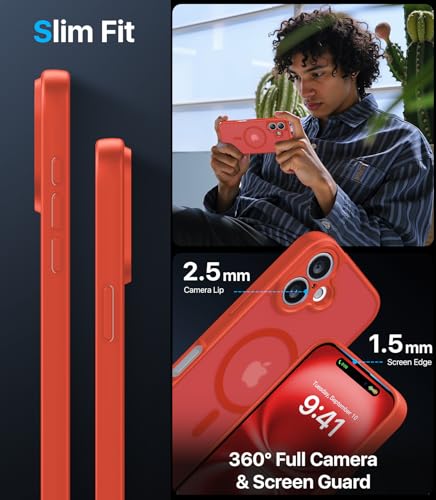 Coque mate translucide iPhone 16 au design épuré haut de gamme