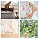 LuckyOpt 2Pcs große Saugnapf, Eisen Schraube Katze Fenster Barsch Saugnäpfe mit Schutzhülle für Katze Fenster Hängematte, Premium PVC Starke Saugnäpfe für Glas Wand (8CM)