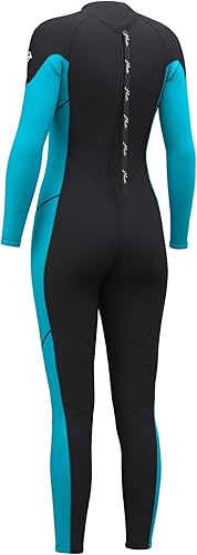 Miniatura 2 de Hevto Traje de neopreno para mujer de 30.079 in para mantener el calor en agua fría para surf, natación, buceo