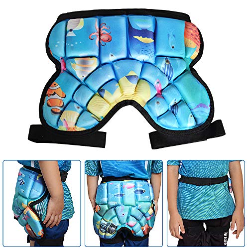 Hip Pad, Andoer Protetor de quadril infantil 3D acolchoado de proteção para esquiar patinação snowbo