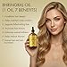 Majestic Pure Bhringraj Premium Carrier Oil 4oz (118ml) With Dropper for Hair Oiling, Scalp Massage & Skin Care