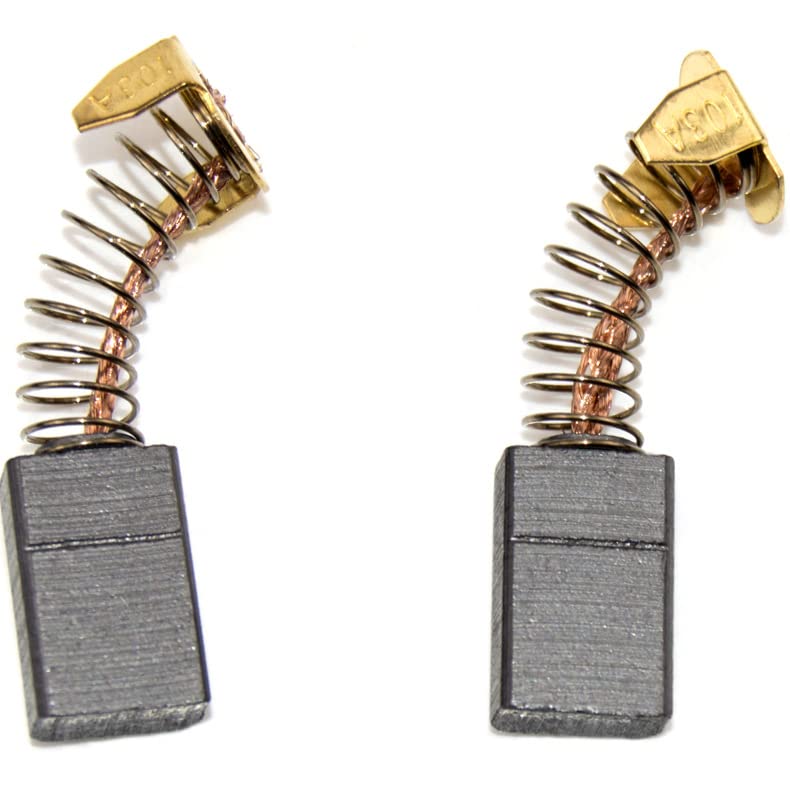 COEOPNC CB100 CB101 CB103 CB103A 0810 181030-1 191945-4 Carbon Brush Set Angle Grinder Replacement CB114 CB124 8700N 8035NB 6906 Durable Accessories Pack of 10