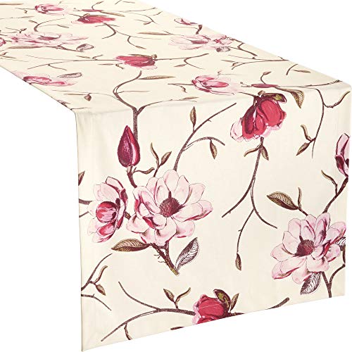 Erwin Müller Tischwäsche, Tischläufer Magnolie Magnolie Größe 50x150...