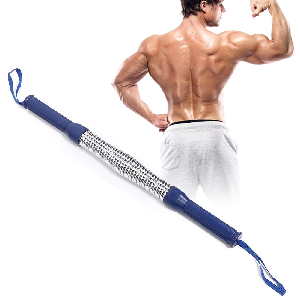 Aramox Entrenador de Fuerza del Brazo, Expansor de Pecho de Acero con Resorte para Ejercitador de Potencia del Antebrazo, Ideal para Entusiastas del Fitness y Culturismo